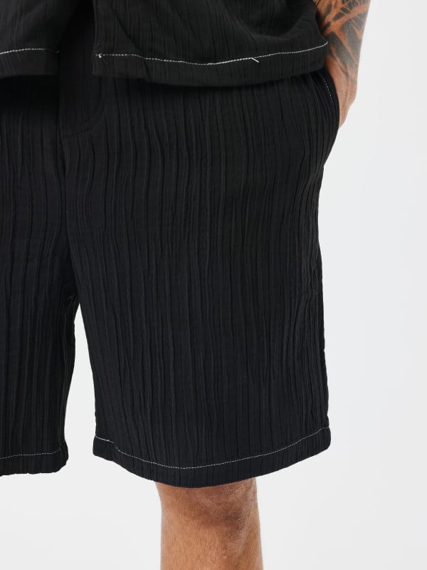 Project X Paris Short Décontracté Plissé