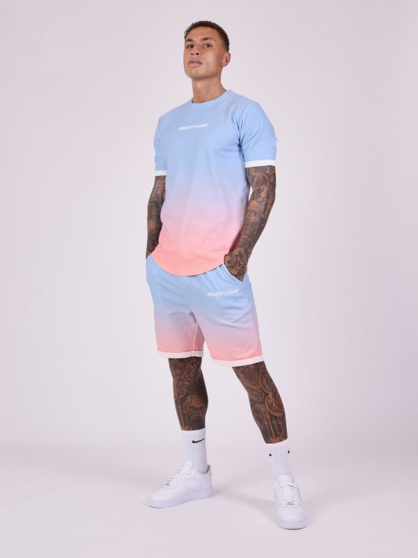 Project X Paris Short Dégradé Style Maille