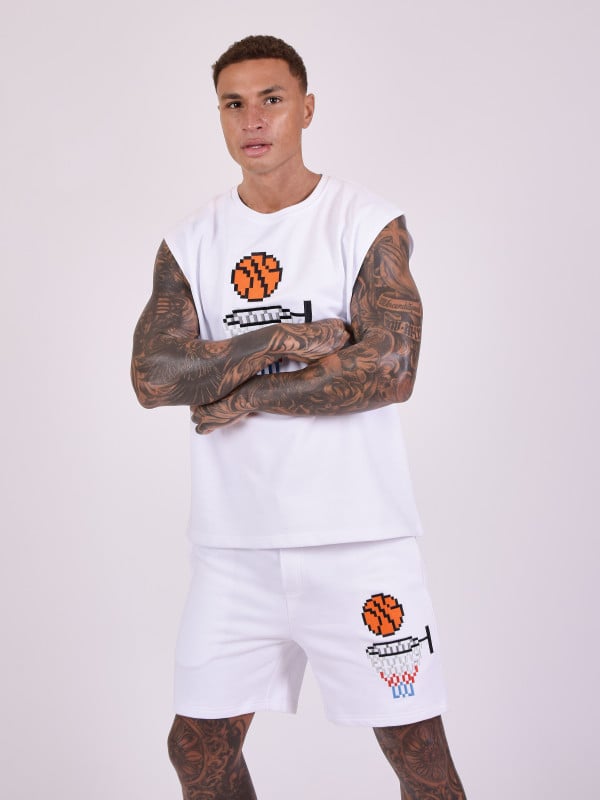 Project X Paris Short Design Basketball Pixel