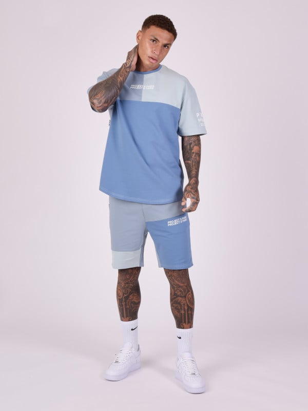 Project X Paris Short Effet Color Block