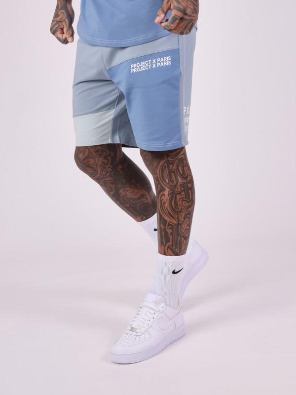 project x paris Short effet color block