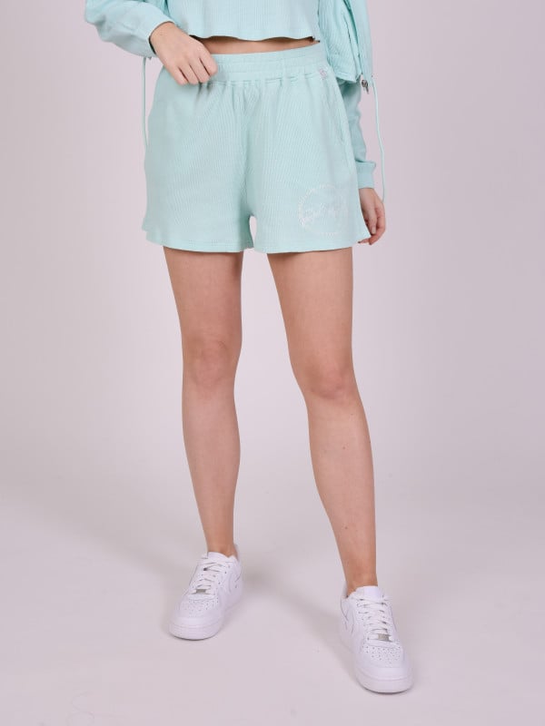 Project X Paris Short Effet Nid D'abeille