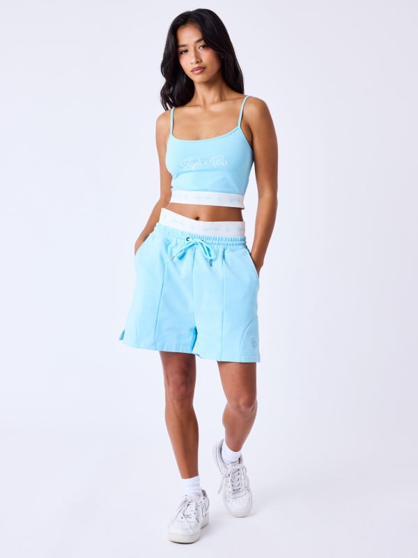 project x paris Short élastique printé logo brodé