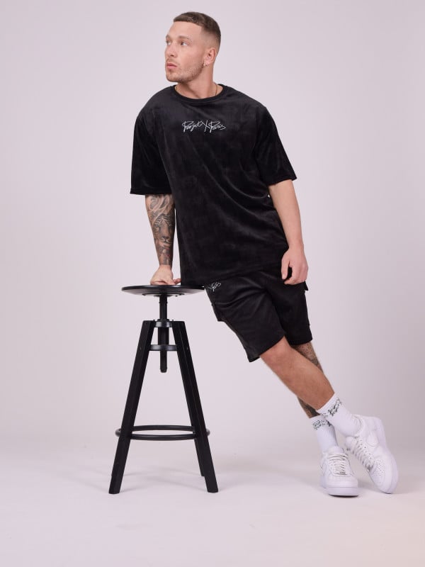 Project X Paris Short En Velour Gaufré