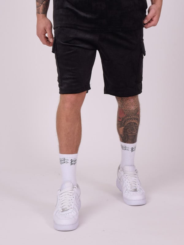 Project X Paris Short En Velour Gaufré