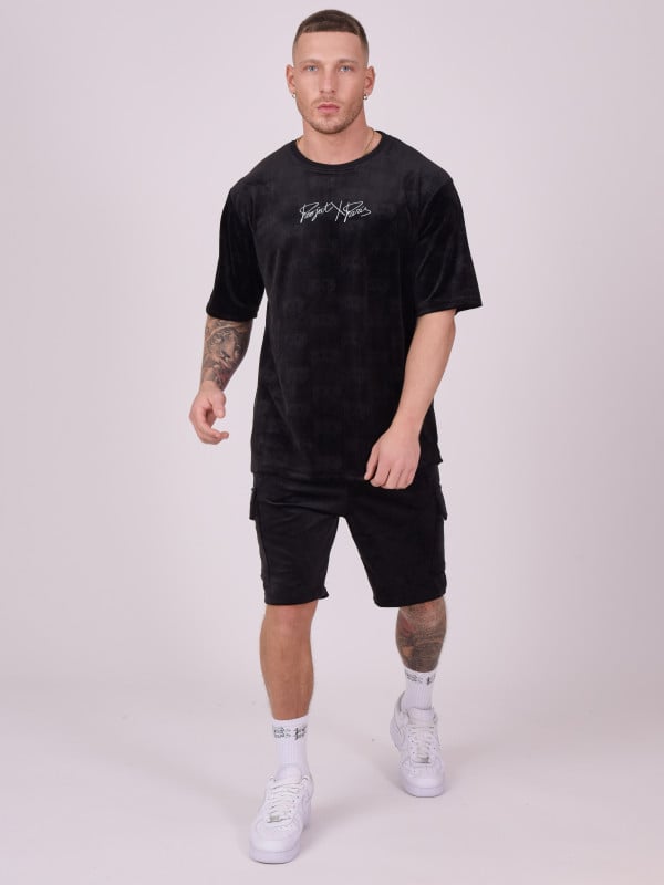 Project X Paris Short En Velour Gaufré