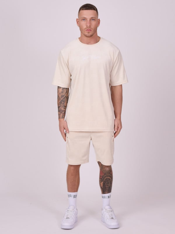 project x paris Short en velour gaufré