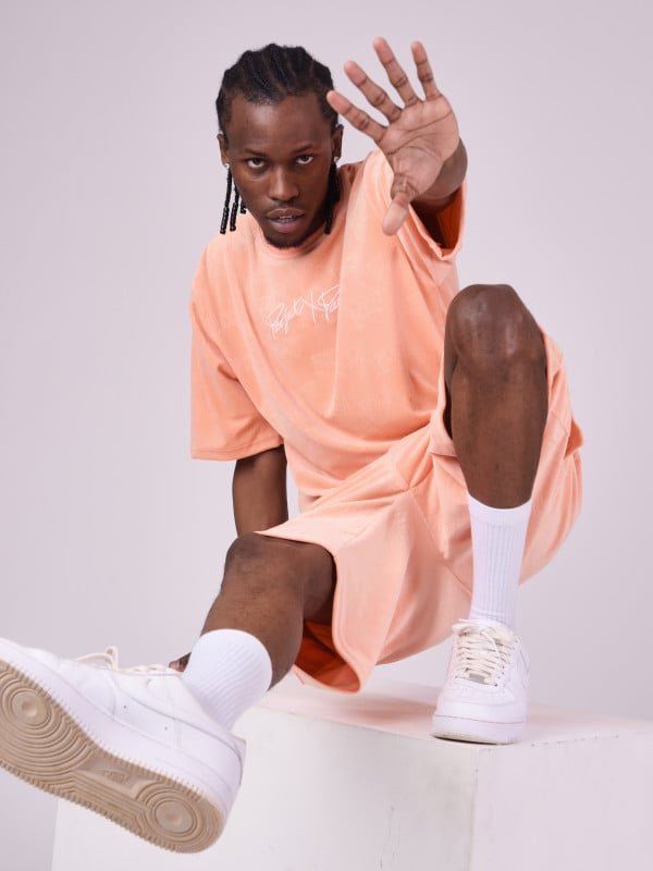 Project X Paris Short En Velour Gaufré