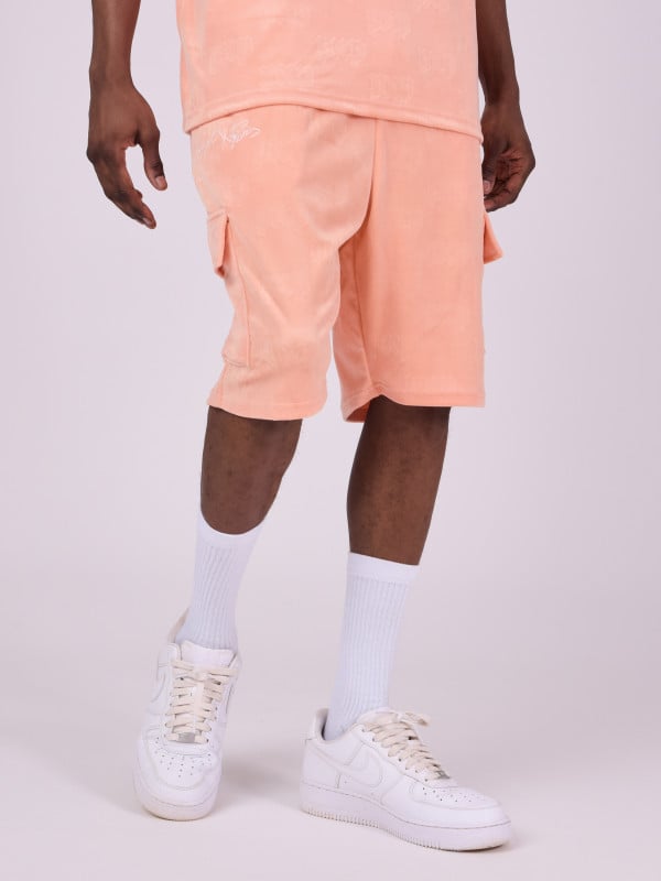 project x paris Short en velour gaufré