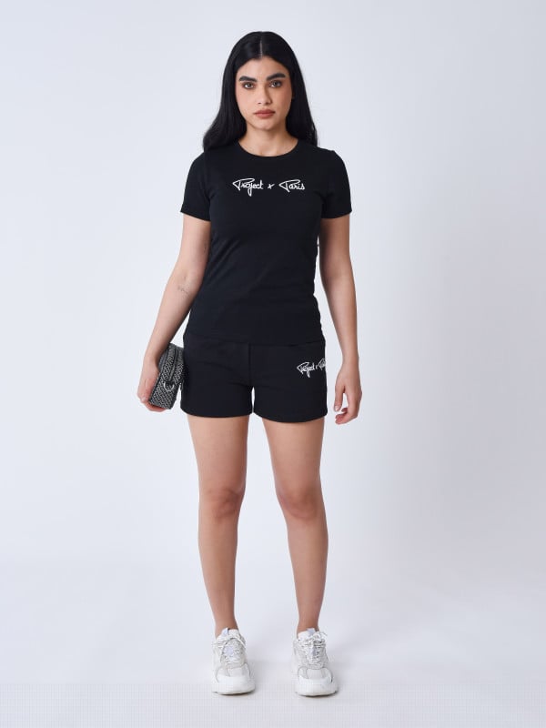 project x paris Short femme Signature