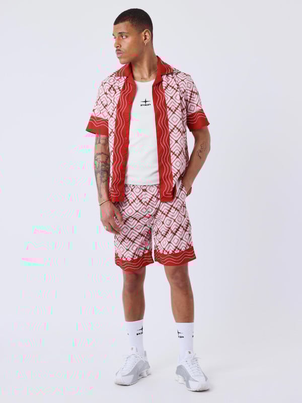 project x paris Short fluide géometrique