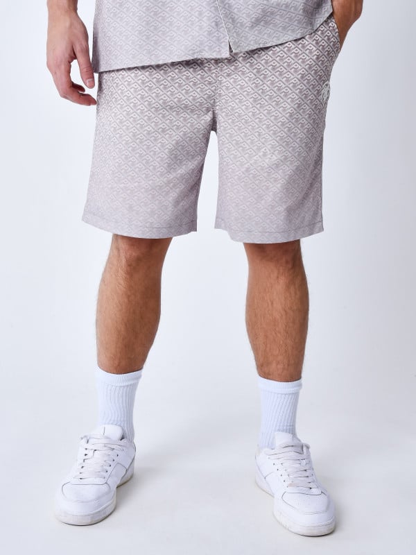 Project X Paris Short Imprimé Graphic Gaze Dégradé