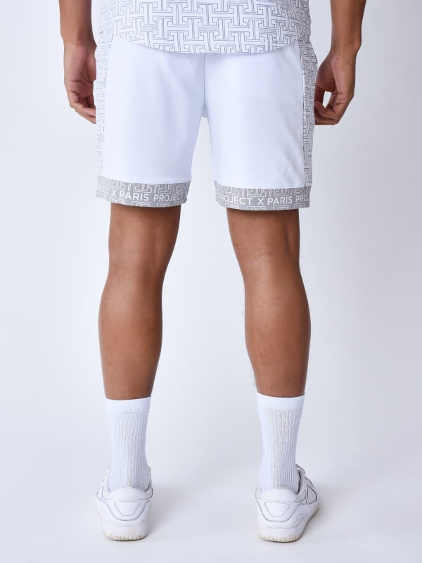 Project X Paris Short Imprimé Labyrinthe