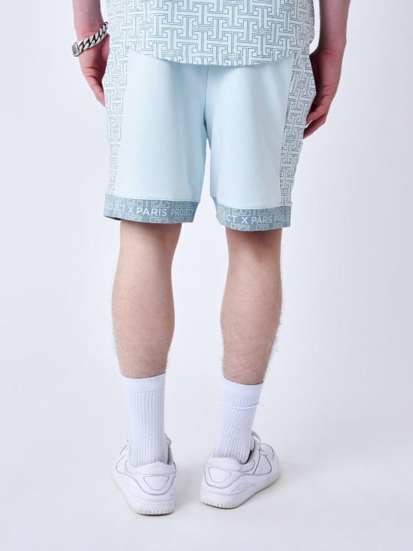 Project X Paris Short Imprimé Labyrinthe