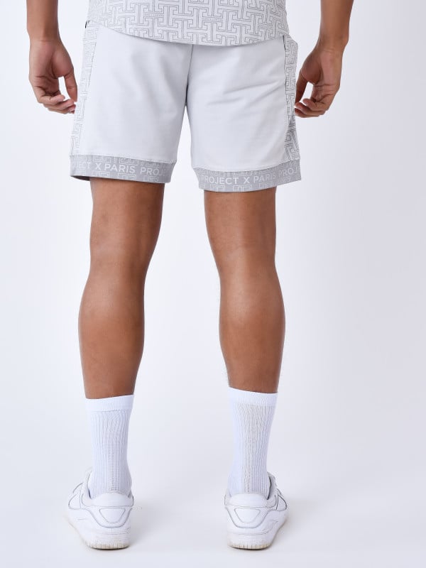 Project X Paris Short Imprimé Labyrinthe