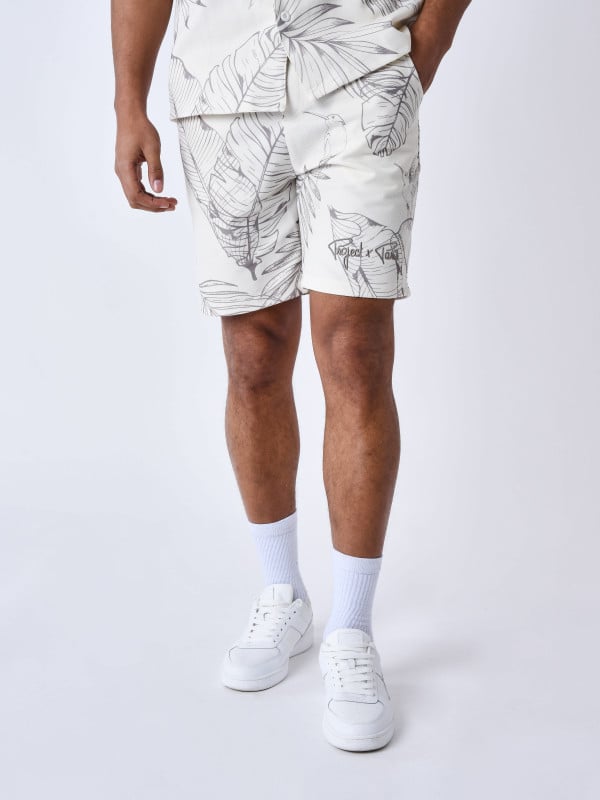 Project X Paris Short Imprimé Luxuriant