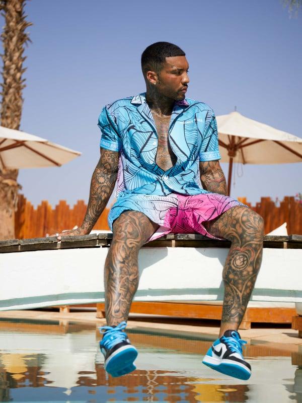 Project X Paris Short Imprimé Tropical