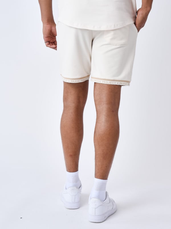 Project X Paris Short Logo Brodé En Relief