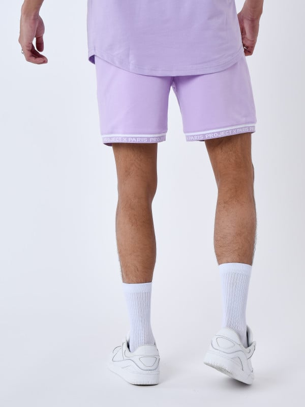Project X Paris Short Logo Brodé En Relief