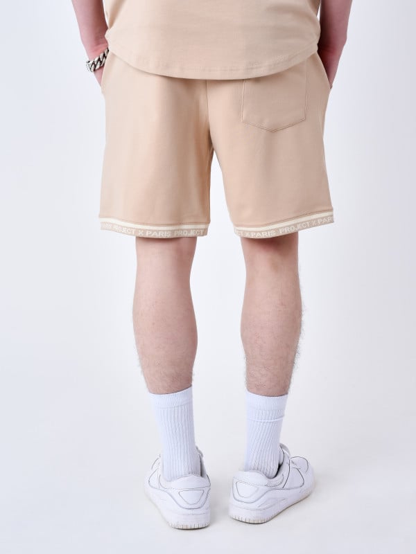 Project X Paris Short Logo Brodé En Relief