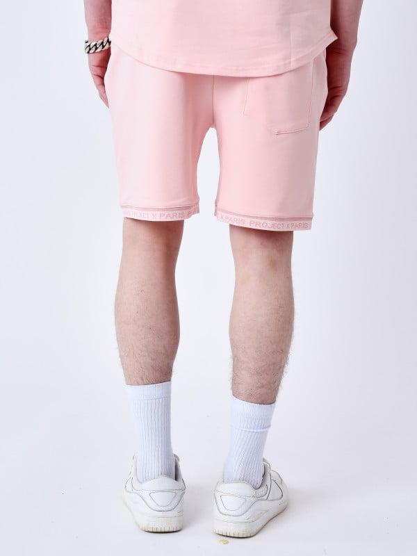 Project X Paris Short Logo Brodé En Relief