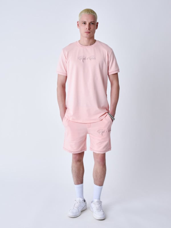 project x paris Short logo brodé en relief