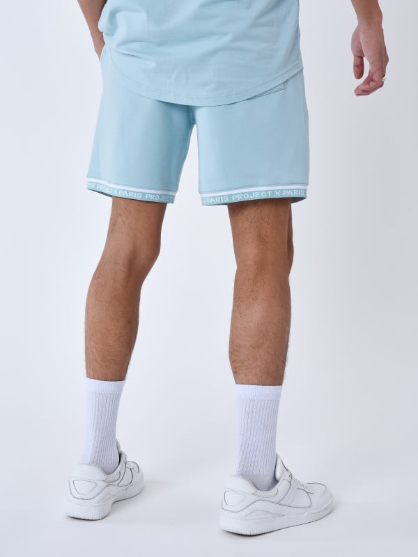 Project X Paris Short Logo Brodé En Relief