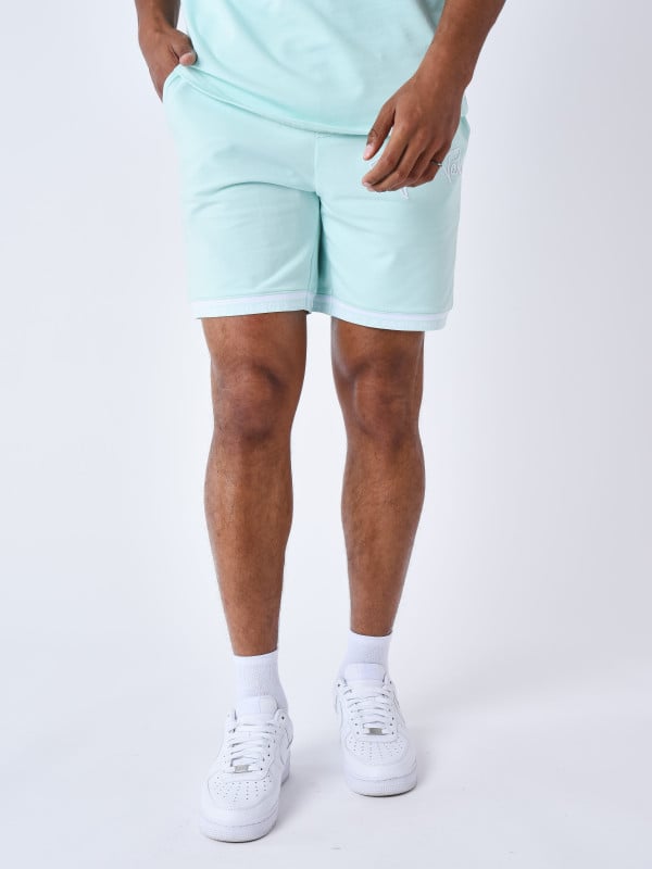 Project X Paris Short Logo Brodé En Relief