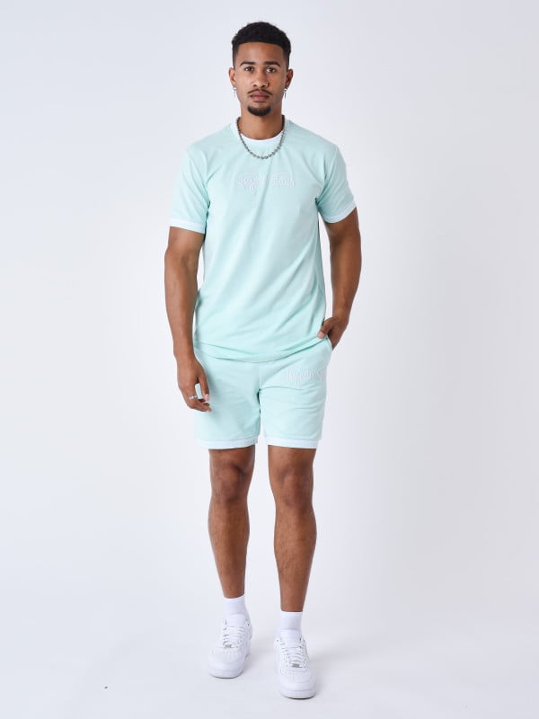 project x paris Short logo brodé en relief