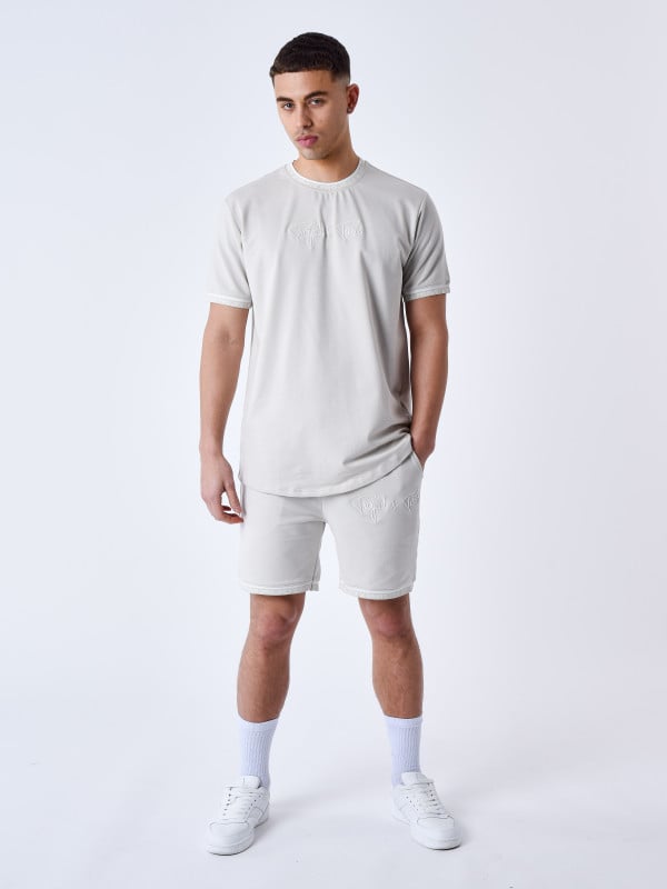 Project X Paris Short Logo Brodé En Relief