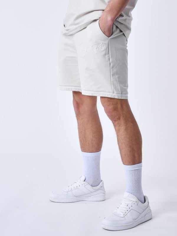 Project X Paris Short Logo Brodé En Relief
