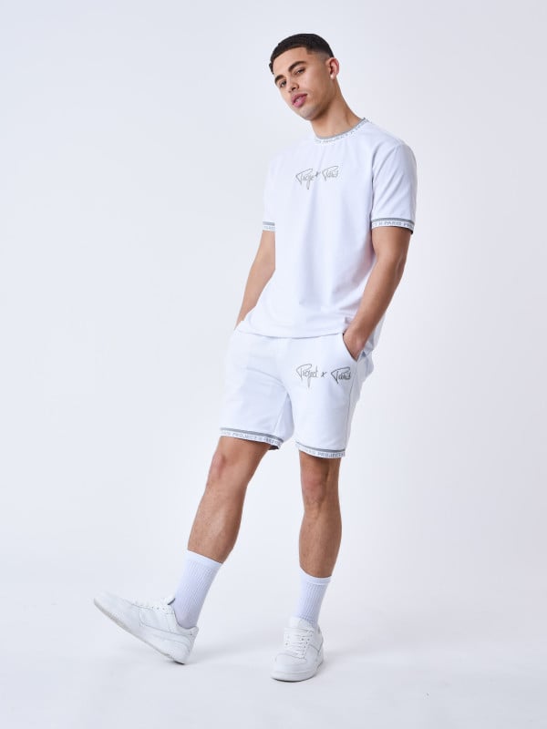 Project X Paris Short Logo Brodé En Relief