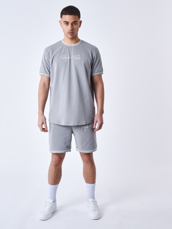 Project X Paris Short Logo Brodé En Relief