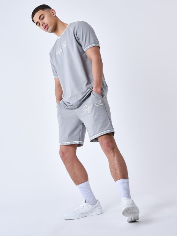 Project X Paris Short Logo Brodé En Relief