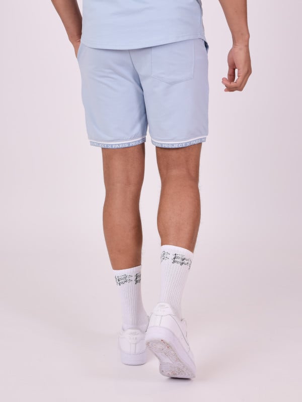 Project X Paris Short Logo Brodé En Relief