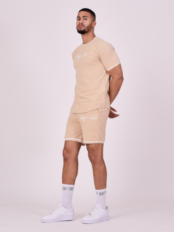 Project X Paris Short Logo Brodé En Relief