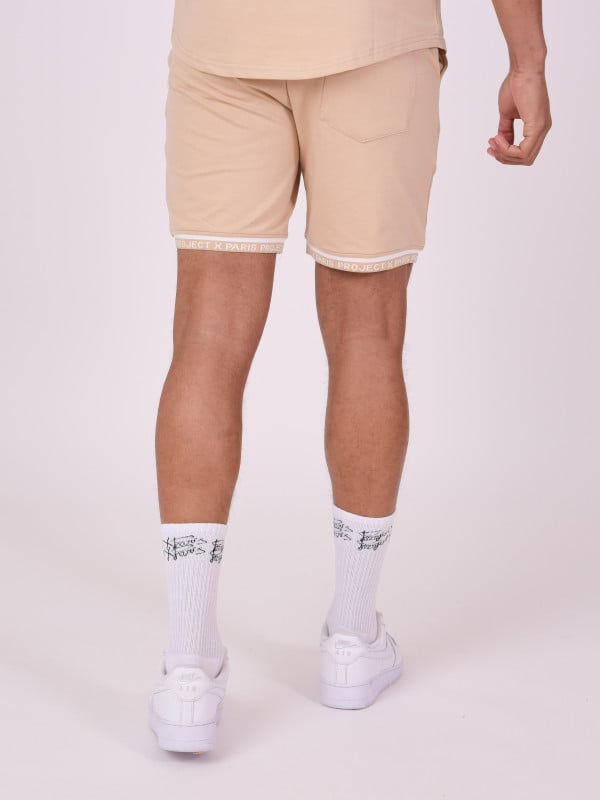 Project X Paris Short Logo Brodé En Relief