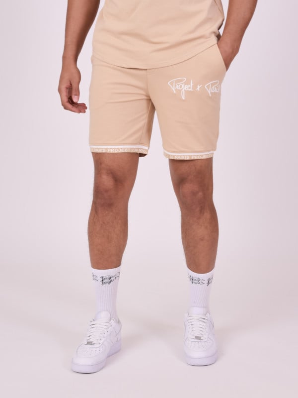 project x paris Short logo brodé en relief