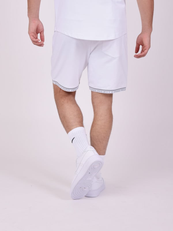Project X Paris Short Logo Brodé En Relief
