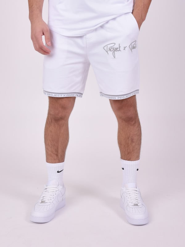 project x paris Short logo brodé en relief