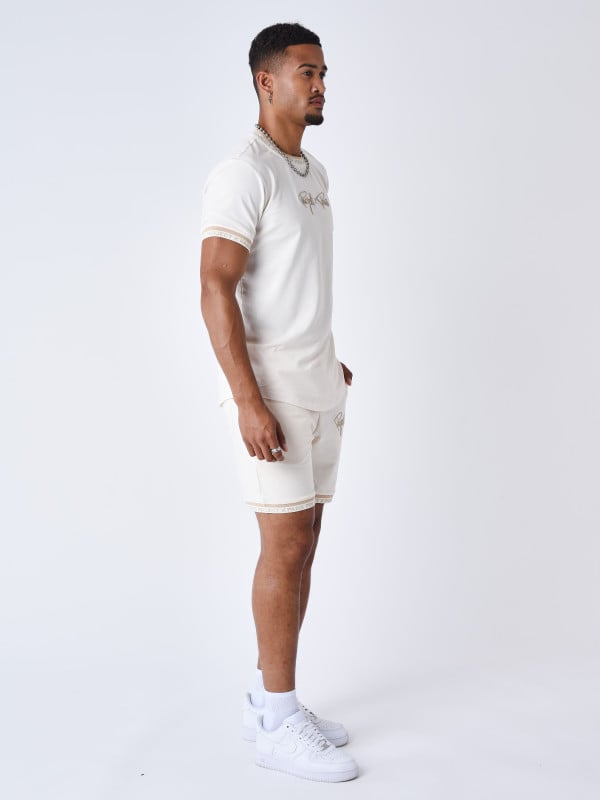 project x paris Short logo brodé en relief