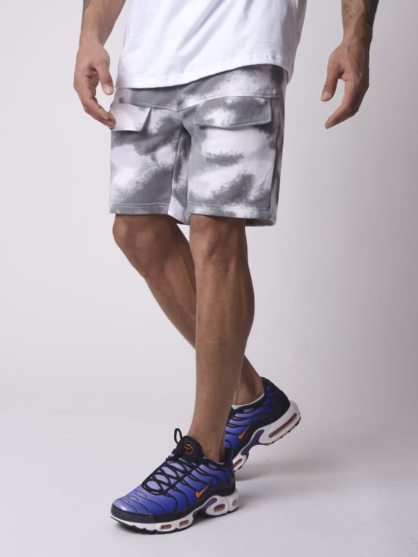 Project X Paris Short Motif Camouflage Abstrait