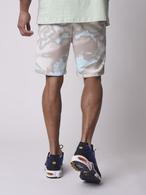 Project X Paris Short Motif Camouflage Abstrait