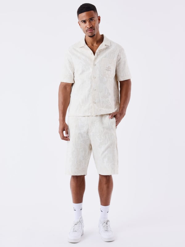 project x paris Short motif floral