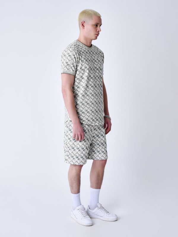 Project X Paris Short Palmier All-Over