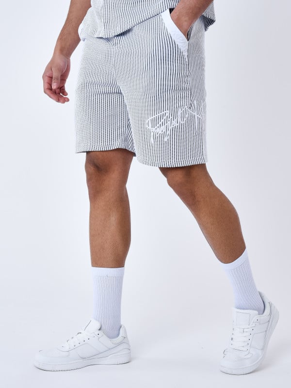 Project X Paris Short Seersucker