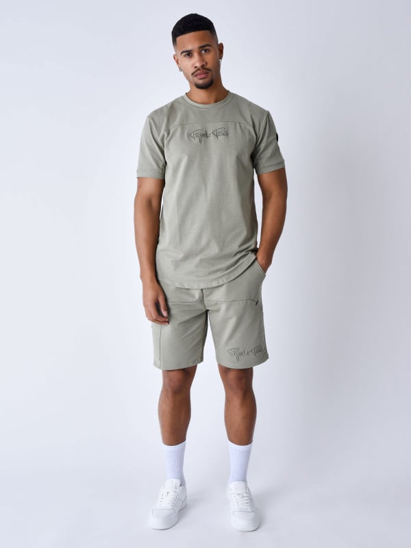 project x paris Short technique à découpes