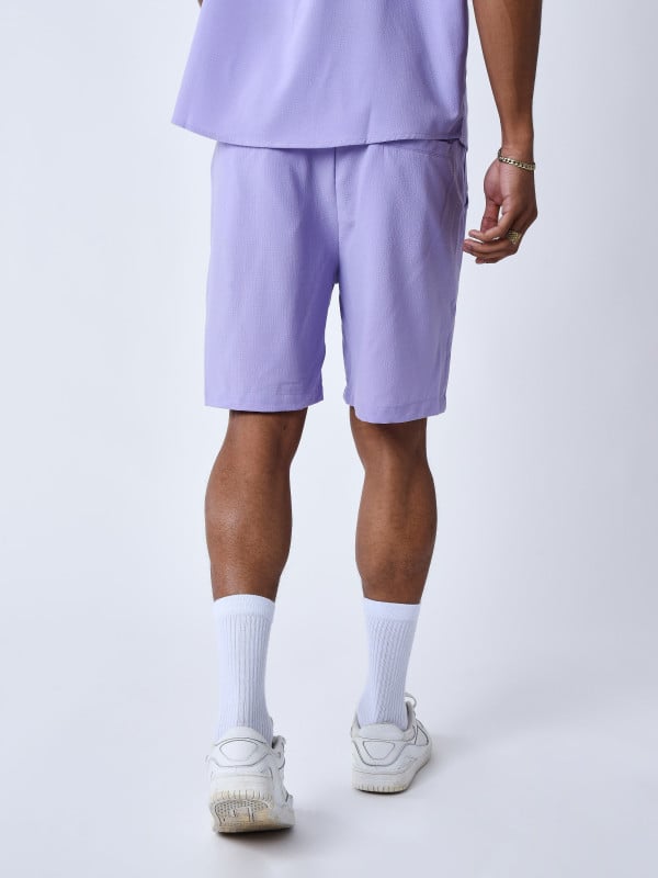 Project X Paris Short Texturé Brodé