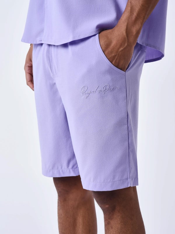 Project X Paris Short Texturé Brodé