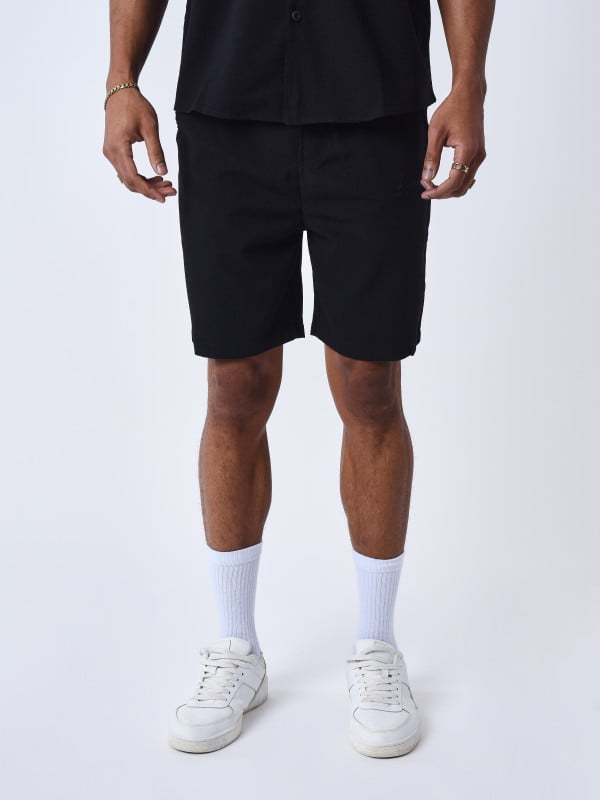 Project X Paris Short Texturé Brodé